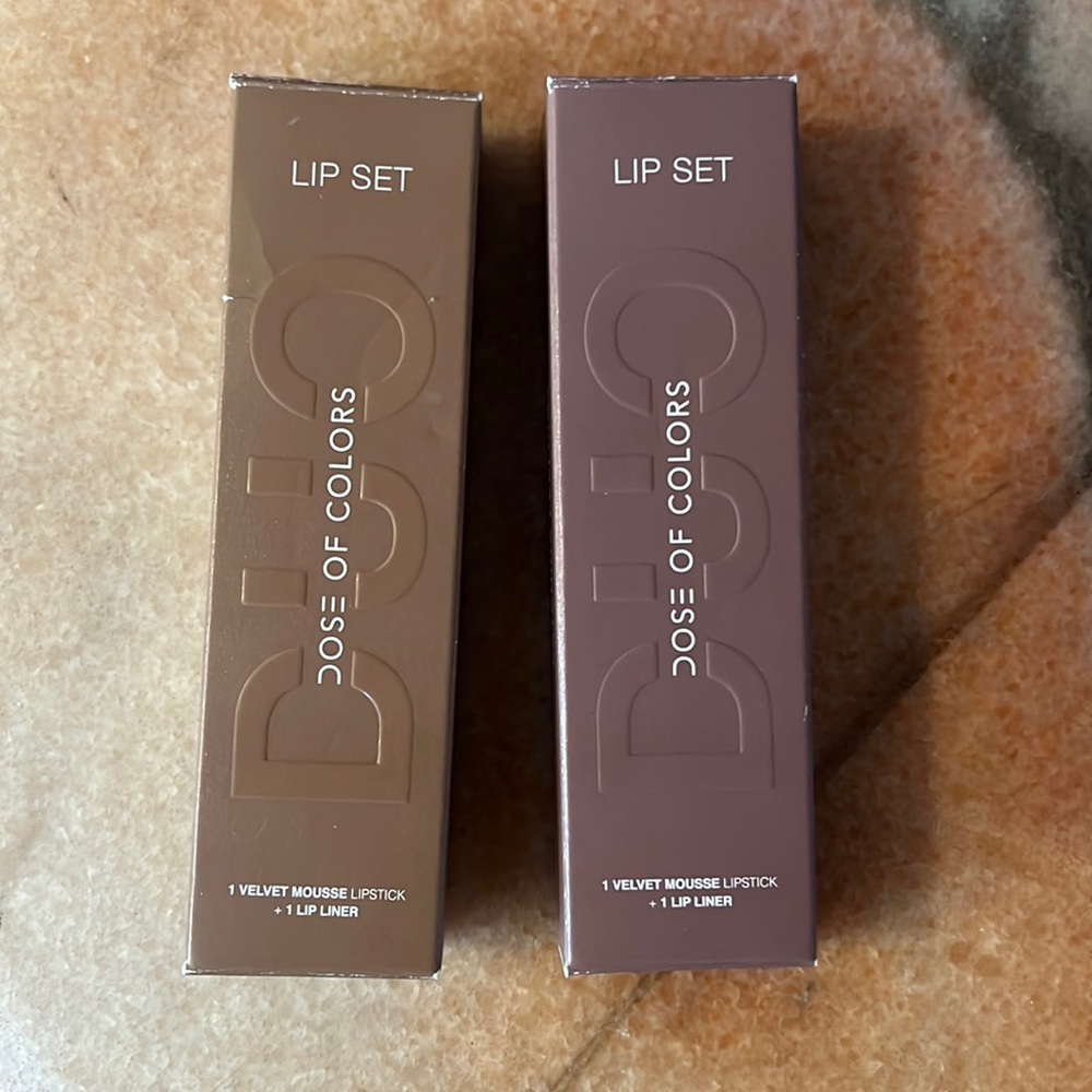 DOSE OF COLORS TWO LIP SETS
